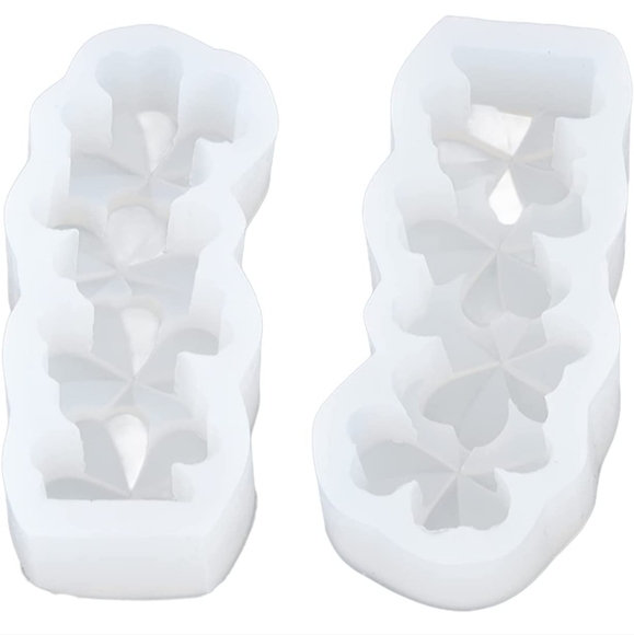 FOUR LEAF CLOVER CANDLE MOLD - Picture 8 of 9